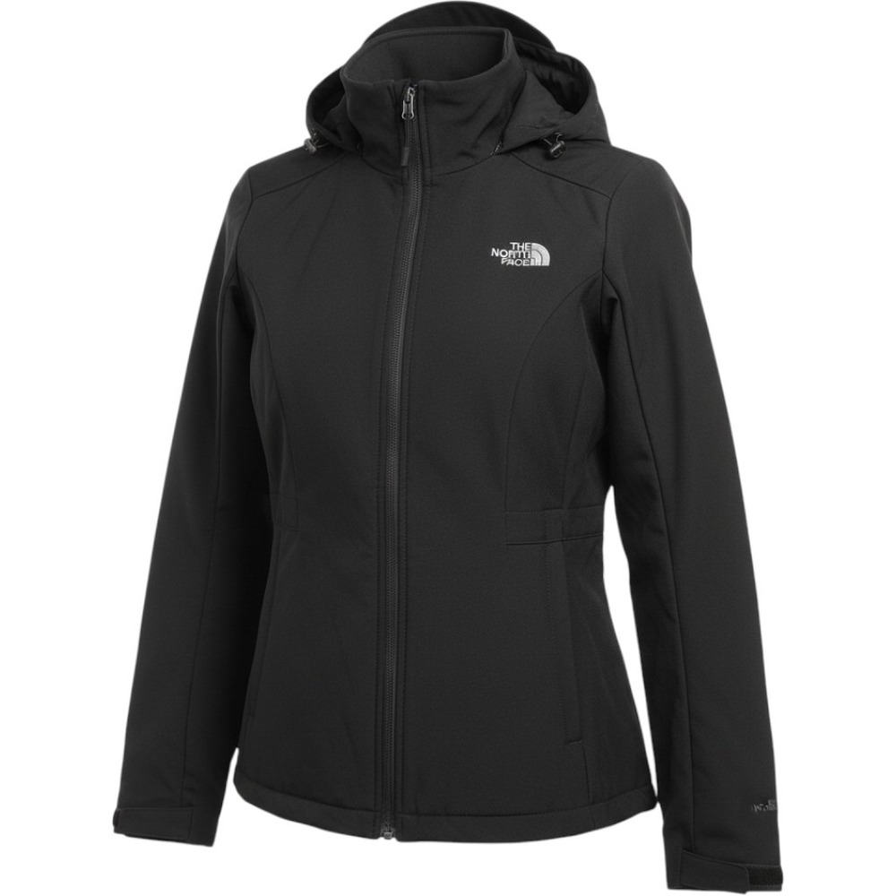 The North Face WindWall Softshell Jacket Black Hooded Gorpcore Hiking Small